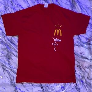 Cactus Jack McDonald’s tee